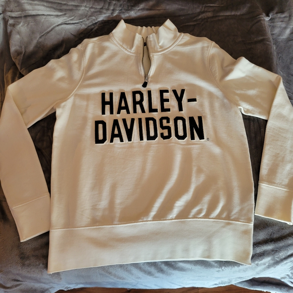 Harley Davidson 1/4 zip pullover